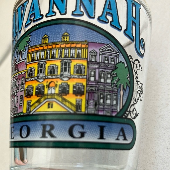 Collectible good condition Savannah Georgia Shot Glass - Picture 4 of 16